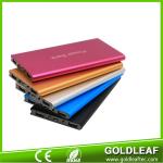 Metallic book shape power bank 8000mah phone charger