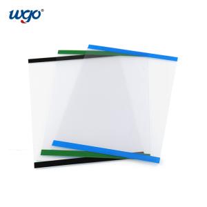 China Repositionable Wall Mount Sign Holder 8.5 X 11 Clear Plastic Material ODM factory
