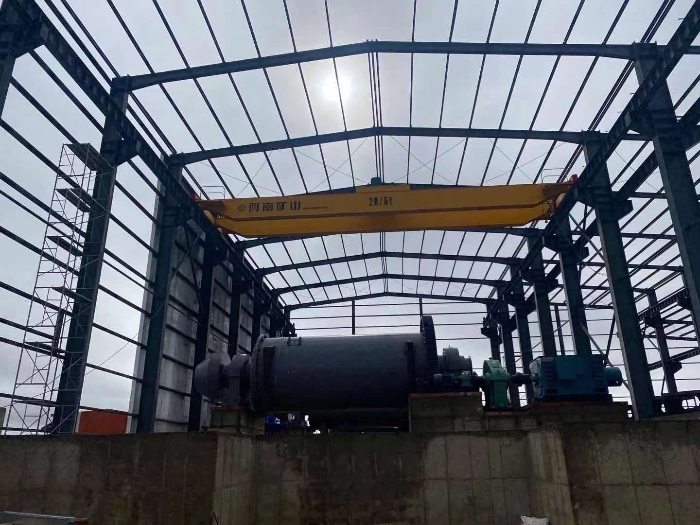 Good Quality 8t Double Girder Overhead Crane Bridge Pendent Line Control