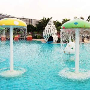China Carp Spray Park Fiberglass Water Park Equipment , Water Play Equipment factory