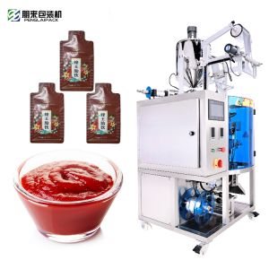 Irregular Shape Sachet Liquid Paste Packing Machine Automatic 30-50bags/min