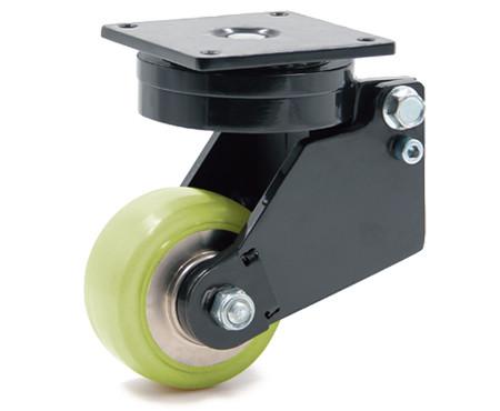 Industrial 4 Inch Agv Casters Polyurethane Wheels 400kg High Temperature
