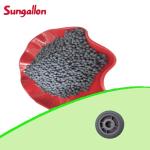 Industrial Caster Recycled TPE Elastomer Material White/Black/Gray Opaque 60A