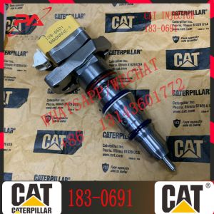 China C-A-Terpiller Common Rail Fuel Injector 183-0691 1830691 128-6601 177-4754 Excavator For 3126 Engine factory