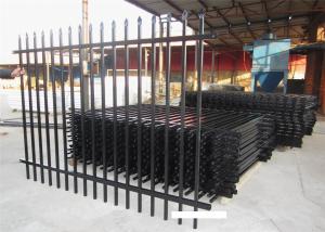 China High-Quality Wrought Iron Automatic Gate Wrought Iron steel Fence factory