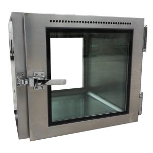 China Customize Static Cleanroom Pass Box With Mechanical Interlocking factory