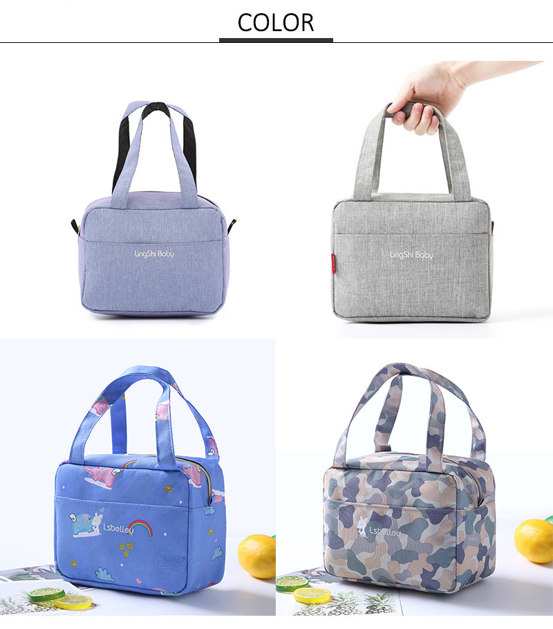 Shock Proof L21*D12cm Insulated Lunch Cooler Bags