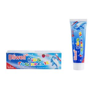 China 50G Raspberry Flavored Organic Children'S Toothpaste With Fluoride factory