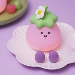 Factory Wholesale Cartoon Soft Silicone LED Night Lights Cute Small Eggplant