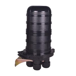 China 4-Φ20mm Fiber Optic Splice Closure / Dome Enclosure With ABS PC Material factory
