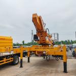 Hydraulic Aerial Platform Truck Mounted 45m Body For Municipal / Electricity