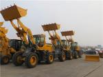 0.8 Ton Wheel Loader 0.6m3 Rated Bucket Capacity for High Productivity and