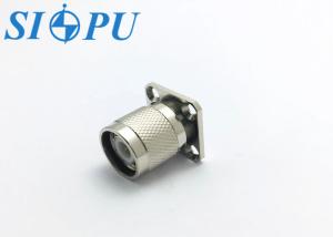 China TNC Male RF Coaxial Connector – Flange Mount, Straight Type factory