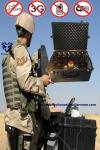 Portable 1000m 820w Dds convoy bomb jammer