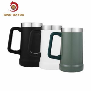 China 24oz 700ml Stainless Steel Travel Mug With Handle factory