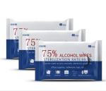 Antibacterial Disinfection Wet Wipes 40PCS Hand Cleaning With 75% Alcohol