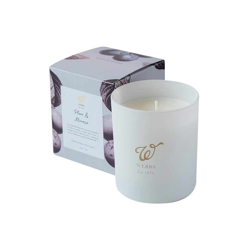 Luxury Candle Gift Paper Packaging Box Printed Custom Elegant Design
