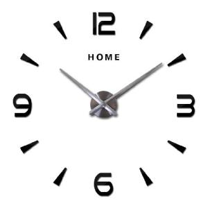 China Classic Arabic Digital 3D Unique Modern Wall Clocks Home Decor Large Wall Art Clock Living Room factory