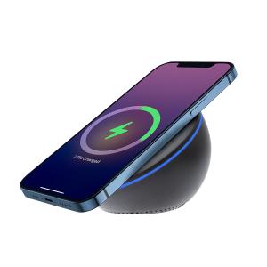 China 1.67A 205KHz 10W Magnetic Wireless Charger Stand For IPhone 12 factory