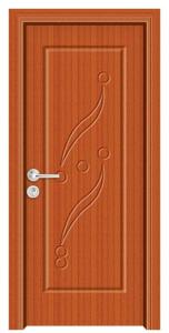 China AB-GM8090 PVC MDF interior door factory