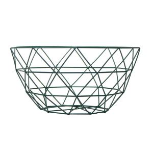 China Electro Plating Wire Basket Metal Fruit Container Iron Vegetable Bowl Nordic Style factory