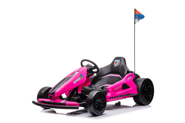 Direct Sale 12V/24V Electric Kart for Kids 2-4 Years Blue/Red/Yellow/White/Pink/Gray