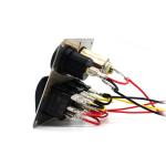IP65 3 Gang Rocker Switch Panel