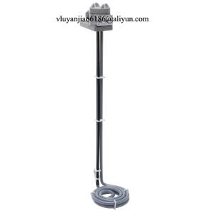 China TEFLON PTFE Fluoropolymer Bottom Electric Immersion Heaters Chemical Heating factory
