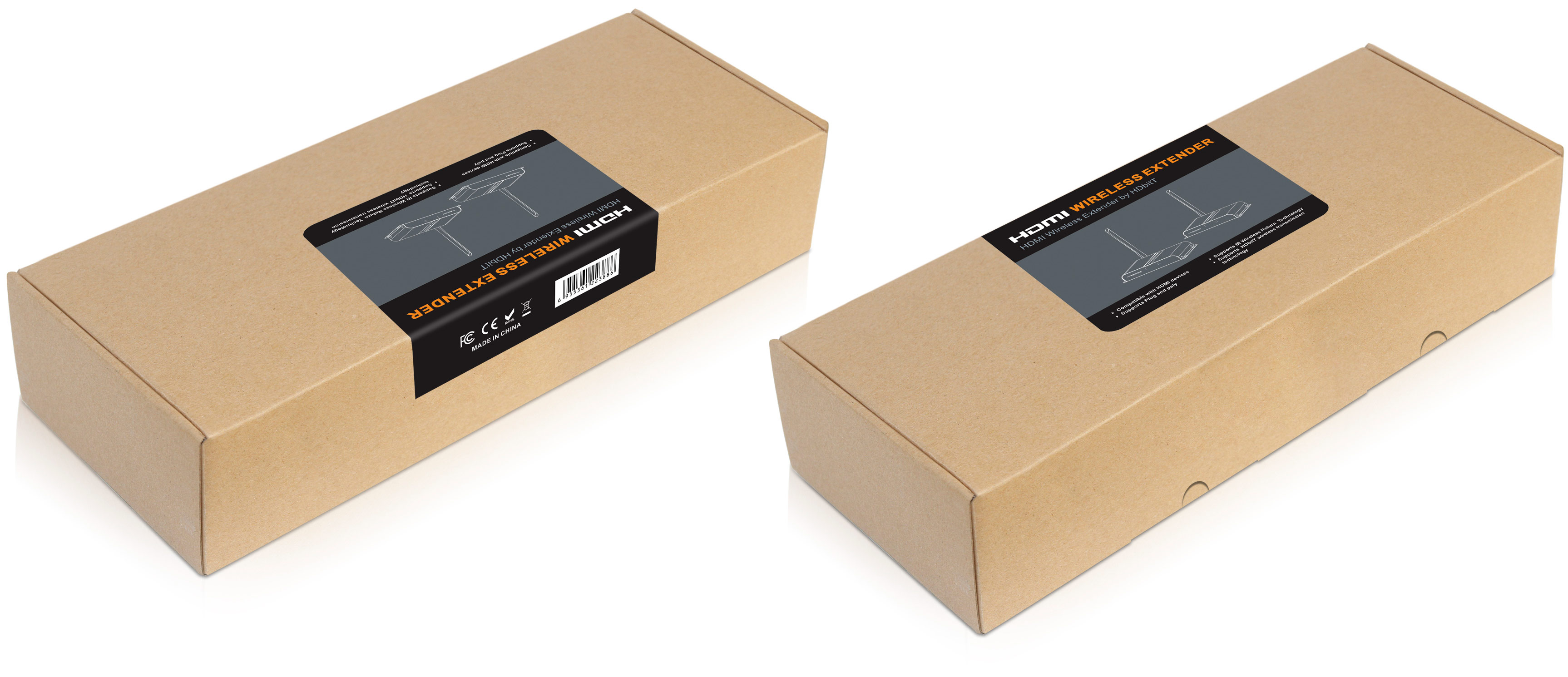 Wireless HDMI HDbitT Transmitter & Reciver Kit 50m ZY-HD388