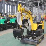19Kpa Ground Pressure Mini Bucket Excavator Euro V Engine Small Crawler