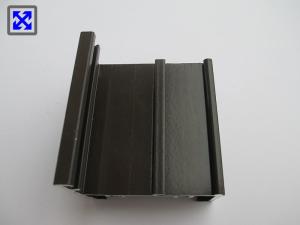 China Black 6063 - T5 Aluminium Trim Profiles , Aluminium Extruded Profiles T3 - T6 Temper factory