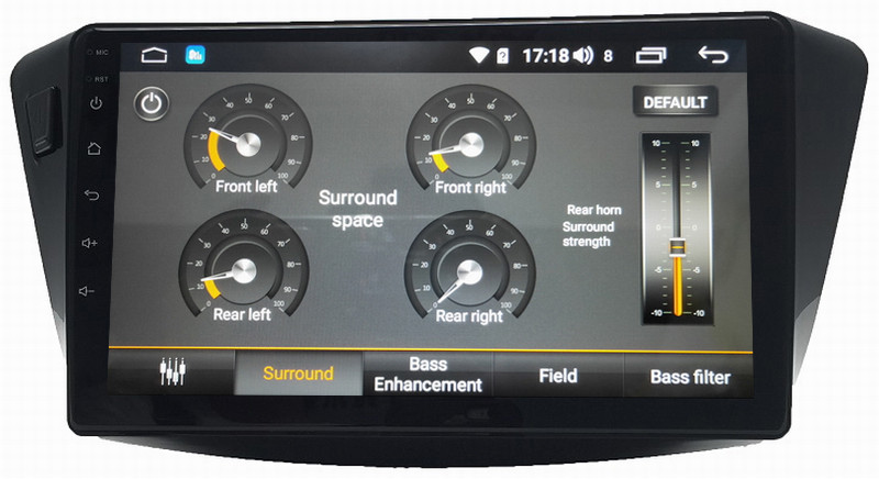 Ouchuangbo kit multimedia for JAC J6 M2 support BT MP3 mirror link android 8.1 OS 4+64