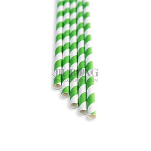 China Cocktail Drinking Biodegradable Paper Straw 6*197mm Eco friendly factory