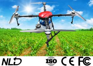 China 10L 4 Rotor Agriculture Drone Carbon Fiber And Aviation Aluminum Material factory