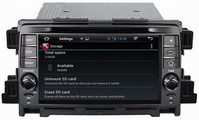 Ouchuangbo Auto GPS DVD Stereo System for Mazda CX5 (2012-) Android 4.2 3G Wifi Bluetooth Radio Player OCB-7005C