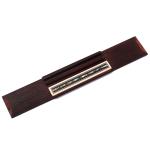 Sturdy 80*3mm Slotted Guitar Bridge Replacement Burlywood Color