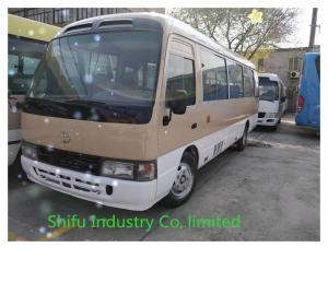 China Used Toyota Coaster Bus 1HZ Engine Diesel Fuel Cozy 23 - 30 Seats 6 Cylinder factory