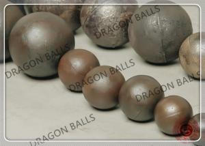 China B2 B3 60Mn C45 Steel Grinding Balls , Forged Grinding Steel Ball 20mm - 150mm factory