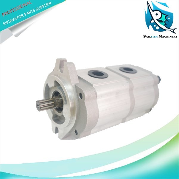 Hot sale good quality double pump for DOOSAN DAEWOO DH150 Gear pump\hydraulic pump for excavator part