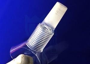 China Screw Thread End Quartz Glass Reagent Bottle Narrow Mouth ISO9001 factory