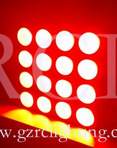 China 16x9W RGB 3in1 LEDs Pixel Matrix Blinder Light KTV DISCO led light High power factory