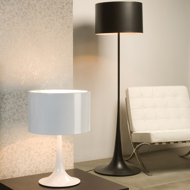 China Nordic Simple Designer Floor Lights for Living Room sSofa Bedroom Study Black led stand light(WH-MFL-58) factory