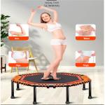 Wholesale New Foldable Outdoor Fitness Equipment Trampoline With Armrests For