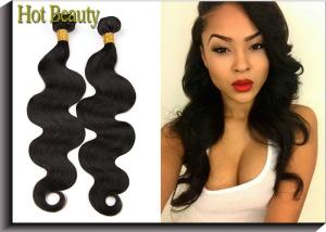 China Body Wave 5A Virgin Brazilian Hair Extensions , 12 Inch - 32 Inch Long factory