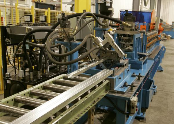 Drywall Metal Stud And Track Roll Forming Machine , portable cold roll forming