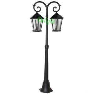 China durable heads outdoor garden light solar pole light Led Solar Outdoor Lighting (DL-SG012) factory