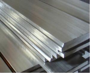 China Cold Rolled Brushed Stainless Steel Flat Bar , High Hardness ss flat bar 300 Series on sale