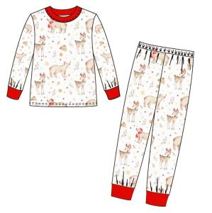China Baby Clothes Newborn Infant Outfit Romper Short Sleeve Long Pant Christmas Toddler Infant Clothes Set factory
