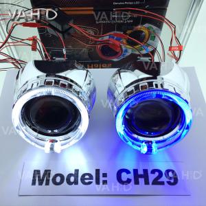 China CH29 2.5inch Round Crystal angel eye Bixenon Car hid xenon projector kit factory