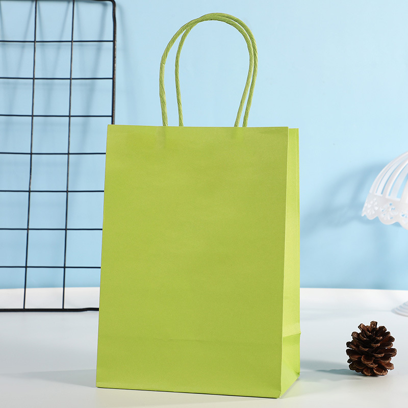 Custom Handle Shopping Bag Food Kraft Paper Bags for All Your Packaging Needs